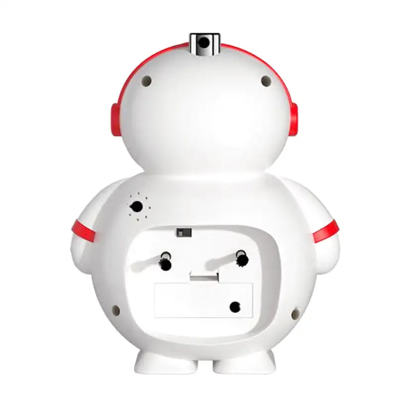 Réveil enfant en forme d’astronaute plastique bleu brillant - Comptoir du Réveil -