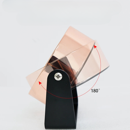 Réveil rond noir à chiffres dorés décoratifs -  - reveil-a-pile-design - ["analogique","digital","m\u00e9canique","petit","R\u00e9veil Analogique","r\u00e9veil digital","simple","voyage"]