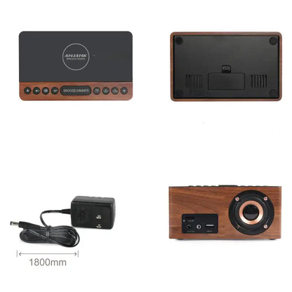 Radio-réveil LED en bois avec chargeur sans fil -  - radio-reveil-bois-induction - ["ado","chargeur induction","connect\u00e9","digital","lumineux","petit","petit reveil","radio bois","radio reveil bois","radio reveil connect\u00e9","Radio R\u00e9veil Lumineux","r\u00e9veil chargeur induction","r\u00e9veil connect\u00e9","r\u00e9veil digital","simple"]