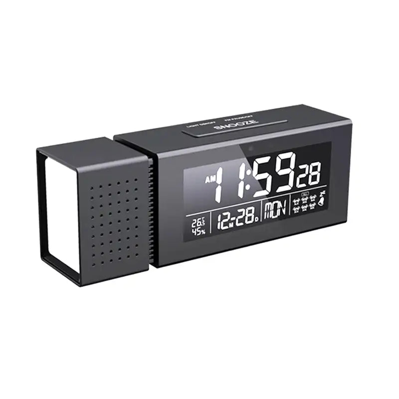 Radio réveil numérique noir avec affichage multifonction -  - radio-reveil-lumineux - ["connect\u00e9","digital","lumineux","num\u00e9rique","petit reveil","radio reveil","radio reveil connect\u00e9","Radio R\u00e9veil Lumineux","r\u00e9veil connect\u00e9","r\u00e9veil digital","simple"]