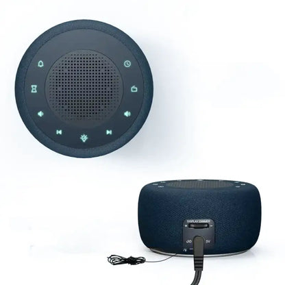 Radio réveil rond en tissu gris avec écran digital -  - radio-reveil-fm-numerique - ["ado","bluetooth","connect\u00e9","digital","lumineux","lumi\u00e8re","petit reveil","radio reveil","radio reveil connect\u00e9","Radio R\u00e9veil Lumineux","R\u00e9veil bluetooth","r\u00e9veil connect\u00e9","r\u00e9veil digital","simple"]