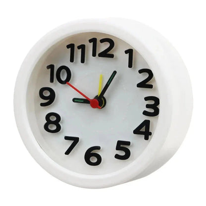 Réveil rond analogique à grands chiffres déstructurés -  - reveil-a-pile-analogique - ["analogique","Jour Nuit","petit","R\u00e9veil Analogique","simple","\u00e9ducatif"]