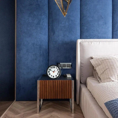 Réveil rond analogique à grands chiffres déstructurés -  - reveil-a-pile-analogique - ["analogique","Jour Nuit","petit","R\u00e9veil Analogique","simple","\u00e9ducatif"]