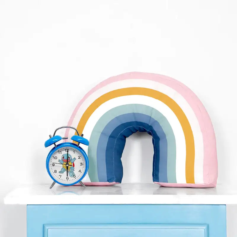 Réveil analogique bleu en métal avec motif Carapuce -  - reveil-pokemon-carapuce - ["ado","pok\u00e9mon"]