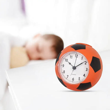 Réveil analogique en forme de ballon de foot vert -  - reveil-foot-analogique - ["analogique","R\u00e9veil Analogique"]