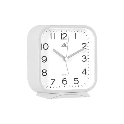 Réveil carré bleu en plastique avec chiffres noirs -  - reveil-analogique-carre - ["ado","analogique","petit","R\u00e9veil Analogique","simple"]