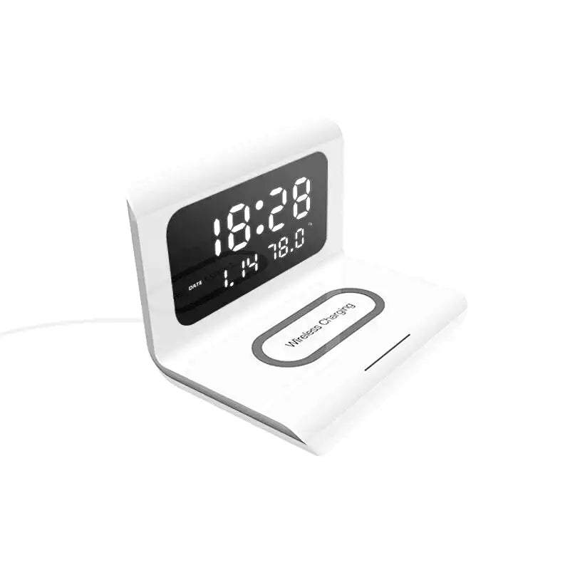 Réveil carré LED avec chargeur induction intégré -  - reveil-chargeur-a-induction-apple-et-samsung - ["digital","moderne","num\u00e9rique","petit reveil","r\u00e9veil digital","simple"]