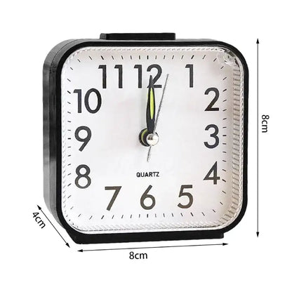 Réveil carré noire à chiffres contrastés -  - reveil-simple-avec-pile - ["carr\u00e9","Jour Nuit","pile","voyage"]