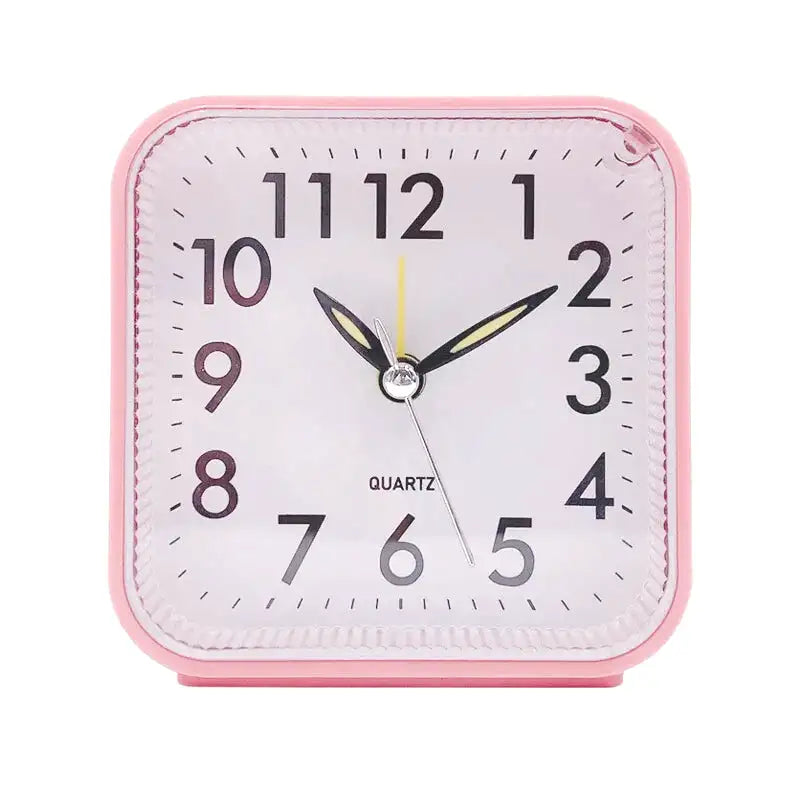 Réveil carré noire à chiffres contrastés -  - reveil-simple-avec-pile - ["carr\u00e9","Jour Nuit","pile","voyage"]