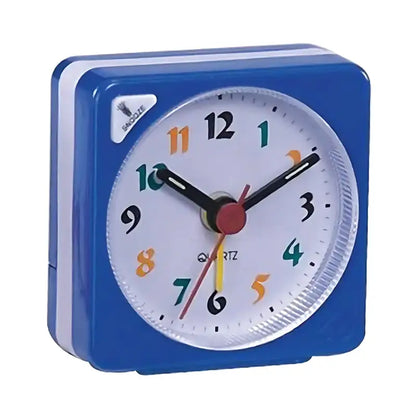 Réveil carré simple en métal style rétro
