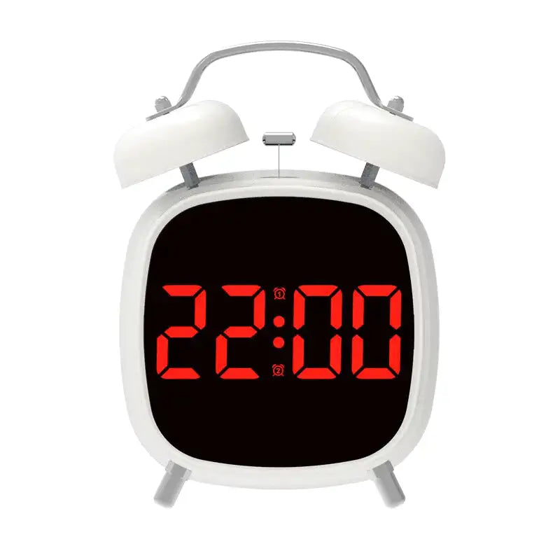 Réveil digital à LED en forme  de cloche design moderne