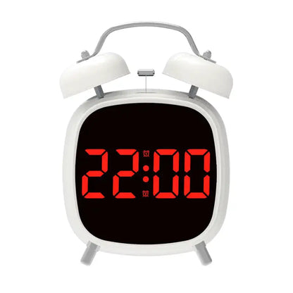 Réveil digital à LED en forme  de cloche design moderne