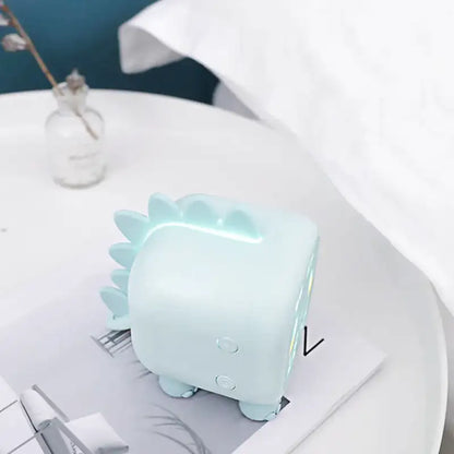 Réveil digital enfant en silicone vert pastel