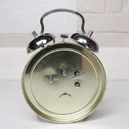 Réveil double cloche en métal illustré pour enfant