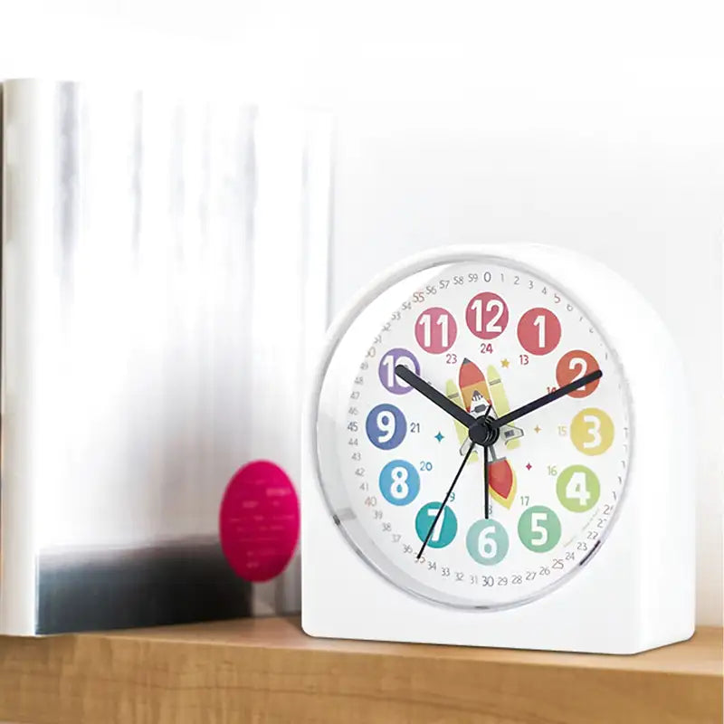 Réveil éducatif colorée pour futur enfant astronaute