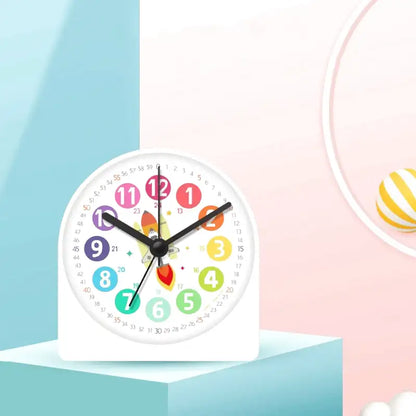 Réveil éducatif colorée pour futur enfant astronaute