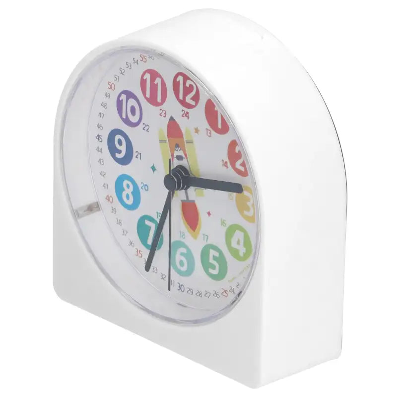 Réveil éducatif colorée pour futur enfant astronaute