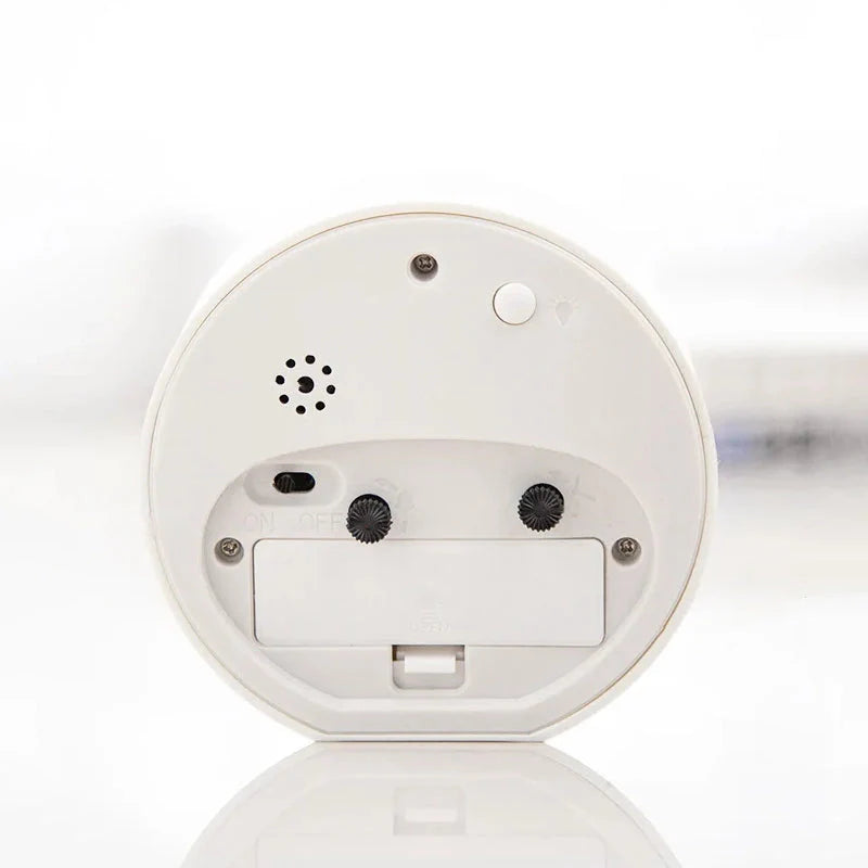 Réveil rond multicolore avec veilleuse intégrée -  - reveil-educatif-veilleuse - ["ado","analogique","couleur","enfant","petit","r\u00e9veil enfant","simple","\u00e9ducatif"]