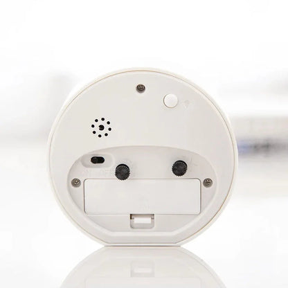 Réveil rond multicolore avec veilleuse intégrée -  - reveil-educatif-veilleuse - ["ado","analogique","couleur","enfant","petit","r\u00e9veil enfant","simple","\u00e9ducatif"]