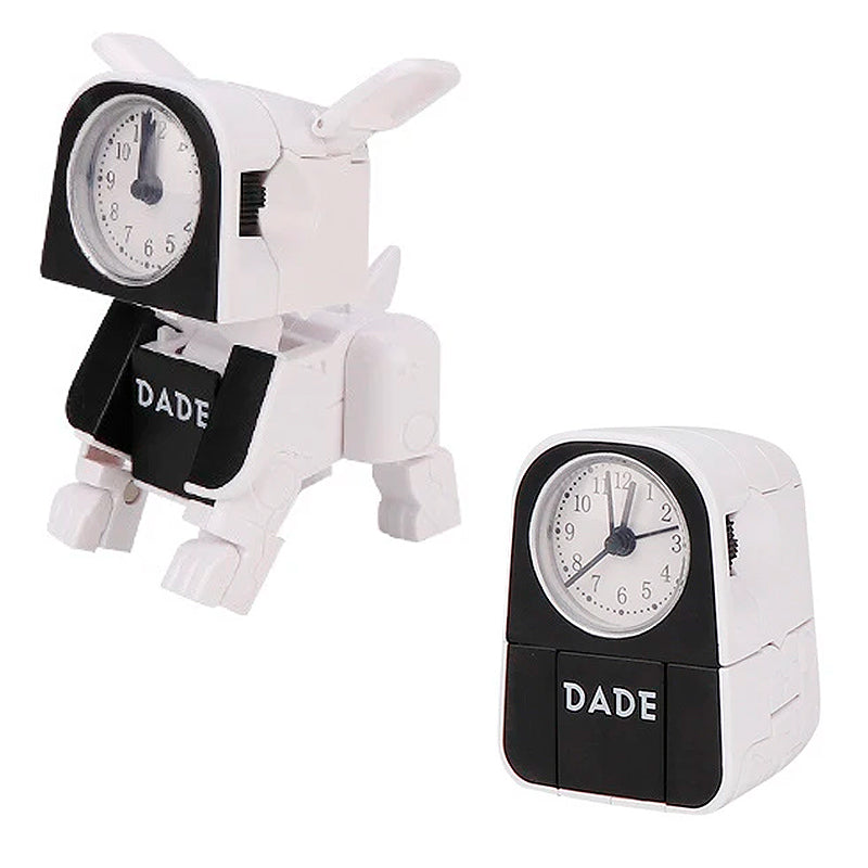 Réveil robot ludique en plastique bleu ciel -  - reveil-enfant-ludique - ["analogique","enfant","gar\u00e7on","ludique","petit","plastique","r\u00e9veil enfant"]