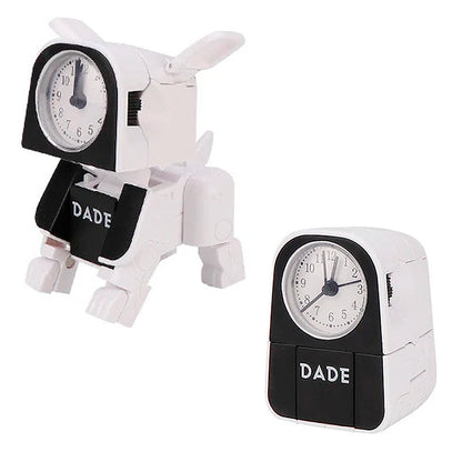 Réveil robot ludique en plastique bleu ciel -  - reveil-enfant-ludique - ["analogique","enfant","gar\u00e7on","ludique","petit","plastique","r\u00e9veil enfant"]