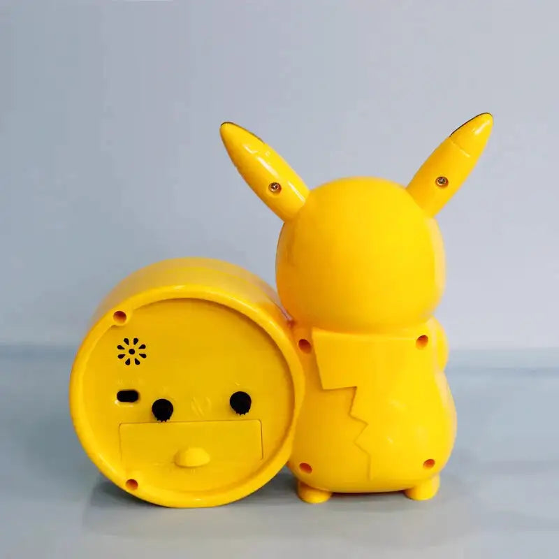 Réveil figurine jaune en plastique style dessin animé - Comptoir du Réveil - 