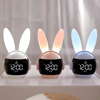 Réveil lapin numérique rose avec veilleuse intégrée -  - reveil-ado-fille - ["ado","digital","enfant","fille","gar\u00e7on","lapin","lumineux","num\u00e9rique","petit","Radio R\u00e9veil Lumineux","r\u00e9veil digital","r\u00e9veil enfant","simple","veilleuse"]