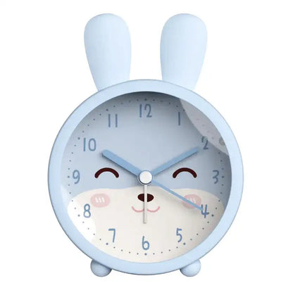 Réveil lapin rond en plastique vert menthe -  - reveil-fille-8-ans - ["ado","lumineux","Radio R\u00e9veil Lumineux"]