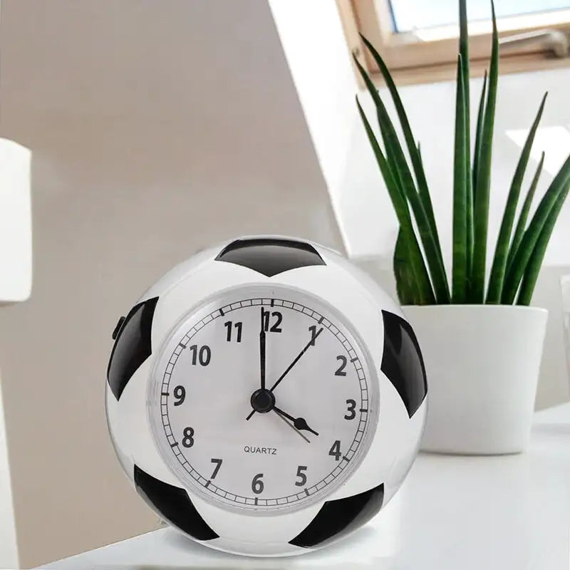 Réveil motif ballon de football -  - reveil-foot-ballon - ["enfant","r\u00e9veil enfant"]