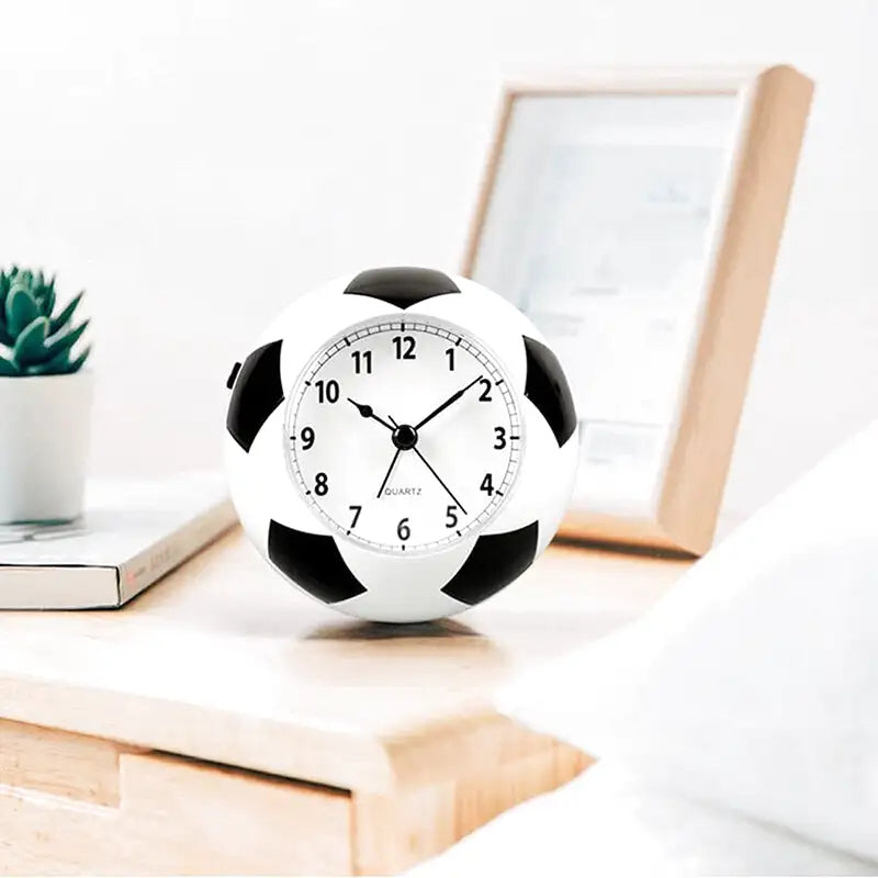 Réveil motif ballon de football -  - reveil-foot-ballon - ["enfant","r\u00e9veil enfant"]