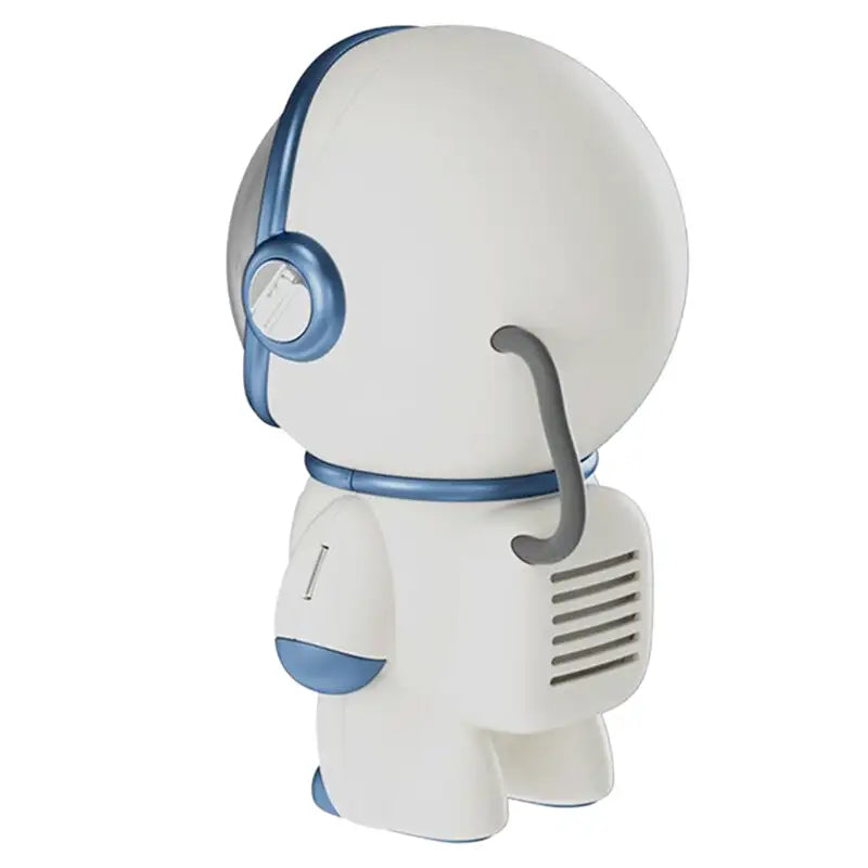 Réveil numérique astronaute en plastique blanc et bleu -  - reveil-garcon-ado - ["ado","bluetooth","gar\u00e7on","intelligent","Jour Nuit","R\u00e9veil bluetooth","veilleuse"]