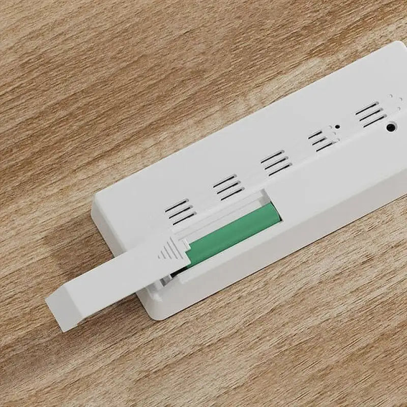 Réveil numérique blanc sans fil à affichage large -  - reveil-lumineux-sans-fil - ["lumineux","Radio R\u00e9veil Lumineux"]