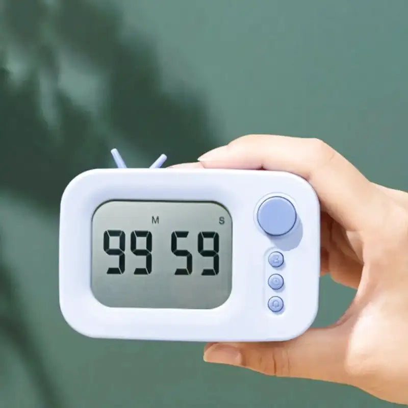 Réveil numérique compact blanc avec affichage température -  - reveil-ado-design - ["ado","digital","num\u00e9rique","petit","petit reveil","plastique","r\u00e9veil digital","simple"]