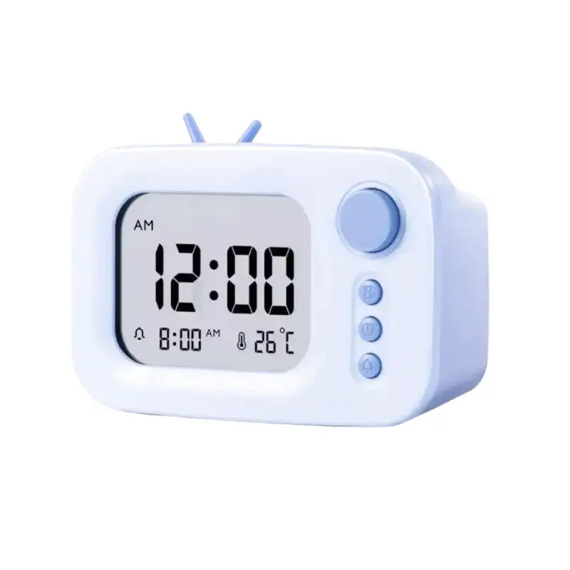 Réveil numérique compact blanc avec affichage température -  - reveil-ado-design - ["ado","digital","num\u00e9rique","petit","petit reveil","plastique","r\u00e9veil digital","simple"]