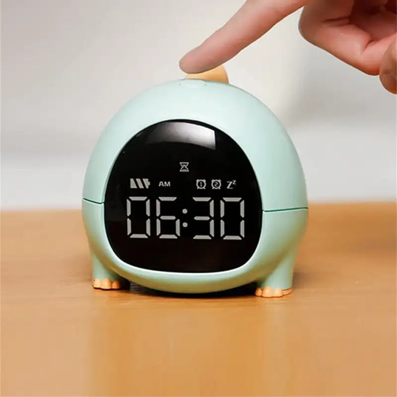 Réveil numérique dinosaure beige à affichage LED -  - reveil-dinosaure-numerique - ["digital","dinosaure","enfant","num\u00e9rique","petit","petit r\u00e9veil","r\u00e9veil dinosaure","r\u00e9veil enfant","simple"]