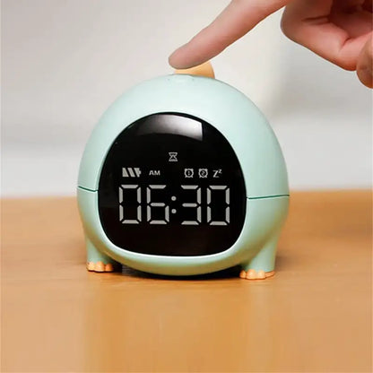 Réveil numérique dinosaure beige à affichage LED -  - reveil-dinosaure-numerique - ["digital","dinosaure","enfant","num\u00e9rique","petit","petit r\u00e9veil","r\u00e9veil dinosaure","r\u00e9veil enfant","simple"]