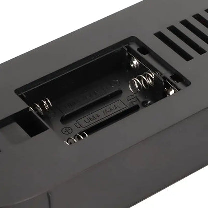 Réveil numérique en bois clair avec afficheur LED blanc -  - reveil-lumineux-avec-piles - ["lumineux","Radio R\u00e9veil Lumineux"]