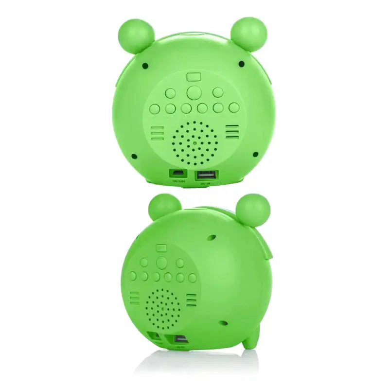 Réveil numérique grenouille en plastique vert pour enfant -  - reveil-jour-nuit-enfant - ["enfant","intelligent","Jour Nuit","r\u00e9veil enfant","veilleuse"]