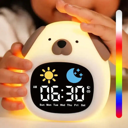 Réveil numérique ours en plastique lumineux avec affichage LED -  - reveil-lumineux-jour-nuit - ["ado","enfant","Jour Nuit","lumineux","Radio R\u00e9veil Lumineux","r\u00e9veil enfant","\u00e9ducatif"]