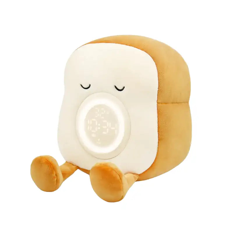 Réveil numérique peluche en forme d’ourson crème -  - reveil-fille-10-ans - ["ado","veilleuse"]