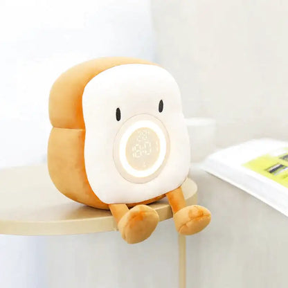 Réveil numérique peluche en forme d’ourson crème -  - reveil-fille-10-ans - ["ado","veilleuse"]