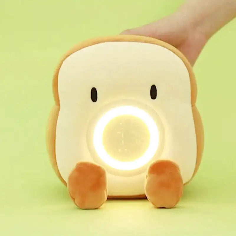 Réveil numérique peluche en forme d’ourson crème -  - reveil-fille-10-ans - ["ado","veilleuse"]