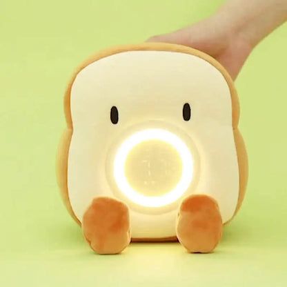 Réveil numérique peluche en forme d’ourson crème -  - reveil-fille-10-ans - ["ado","veilleuse"]