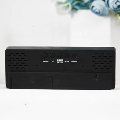 Réveil numérique rectangulaire noir avec affichage température -  - reveil-numerique-usb-rectangle - ["intelligent"]