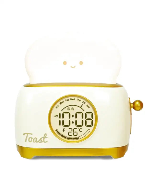 Réveil numérique toaster vintage vert menthe en plastique -  - reveil-enfant-lumineux - ["digital","enfant","num\u00e9rique","petit","petit reveil","r\u00e9veil digital","r\u00e9veil enfant","simple"]