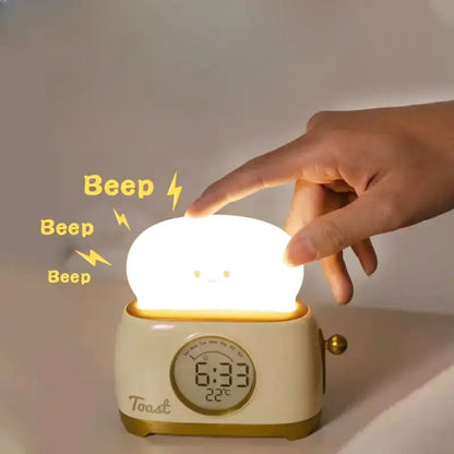 Réveil numérique toaster vintage vert menthe en plastique -  - reveil-enfant-lumineux - ["digital","enfant","num\u00e9rique","petit","petit reveil","r\u00e9veil digital","r\u00e9veil enfant","simple"]