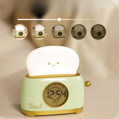 Réveil numérique toaster vintage vert menthe en plastique -  - reveil-enfant-lumineux - ["digital","enfant","num\u00e9rique","petit","petit reveil","r\u00e9veil digital","r\u00e9veil enfant","simple"]
