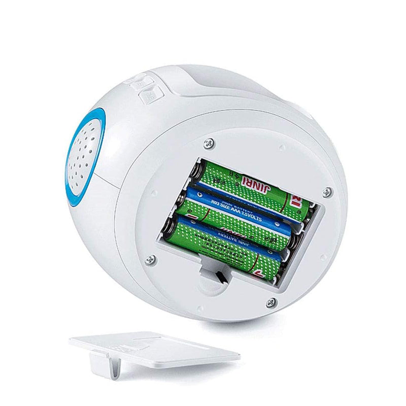 Réveil projecteur étoilé en plastique bleu argenté -  - reveil-projecteur-etoiles - ["enfant","projecteur","radio reveil projecteur","r\u00e9veil enfant","r\u00e9veil projecteur","veilleuse"]