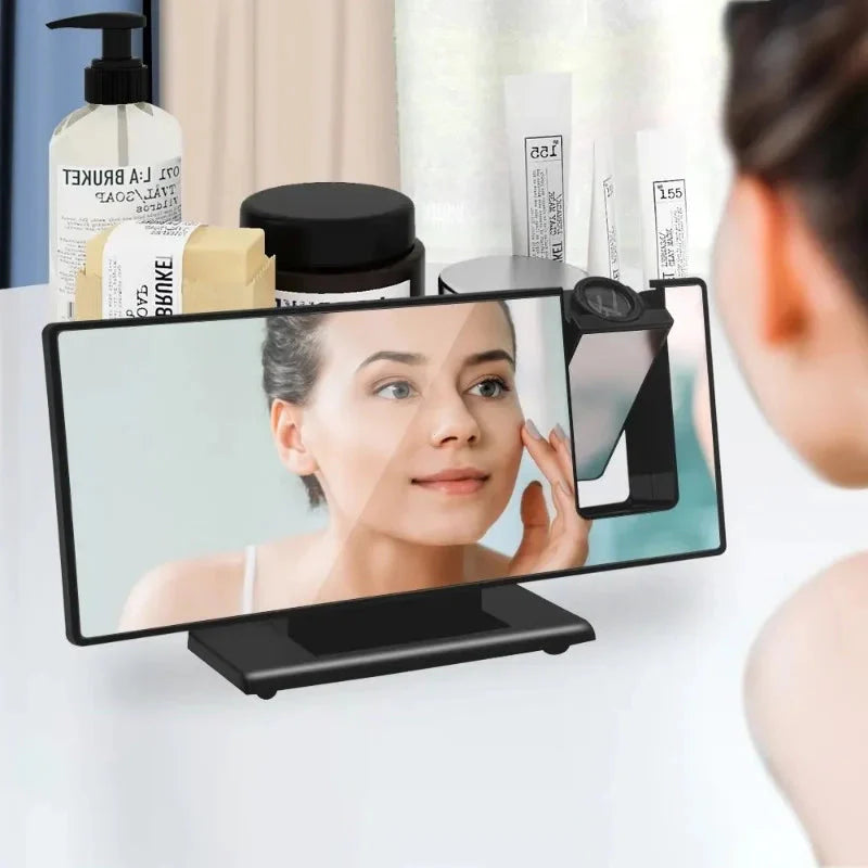 Réveil projecteur en verre avec support pour fléchettes -  - reveil-projecteur-noir - ["projecteur","radio reveil projecteur","r\u00e9veil projecteur"]
